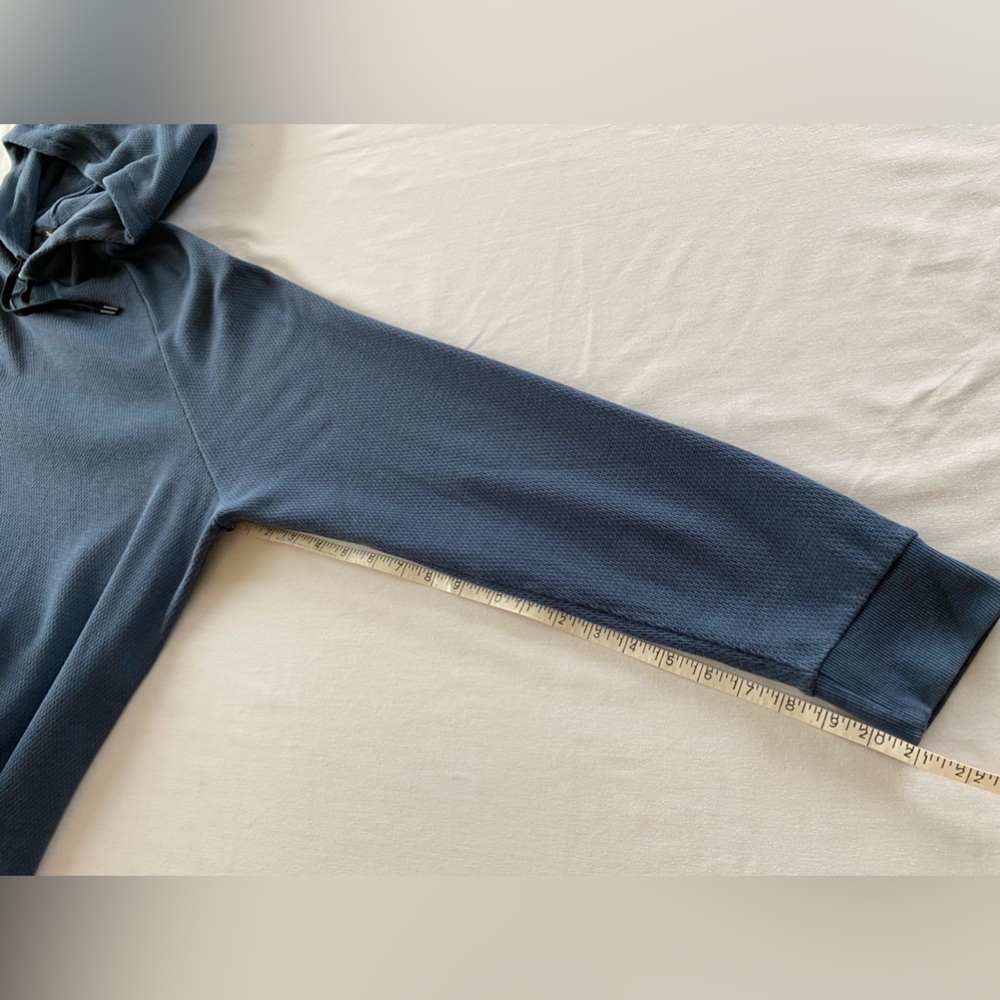 Theory Hoodie in Organic Cotton Thermal. XXL - Picture 10 of 12
